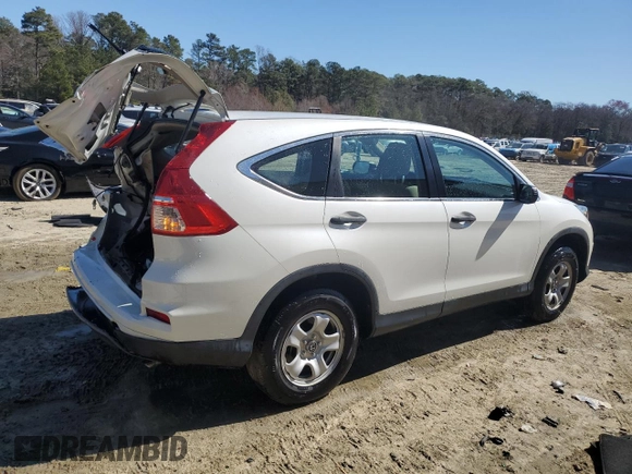 2016 Honda CR-V LX with VIN 5J6RM4H33GL070306, listed as a Copart auction lot 49057895 with 60,118 mi miles and Salvage Title. Bid and sale history available at DreamBid. Image 3.