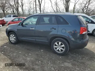 2011 Kia Sorento LX with VIN 5XYKT3A19BG100376, listed as a Copart auction lot 51513125 with 194,705 mi miles and Clean Title. Bid and sale history available at carsss.com. Image 2.