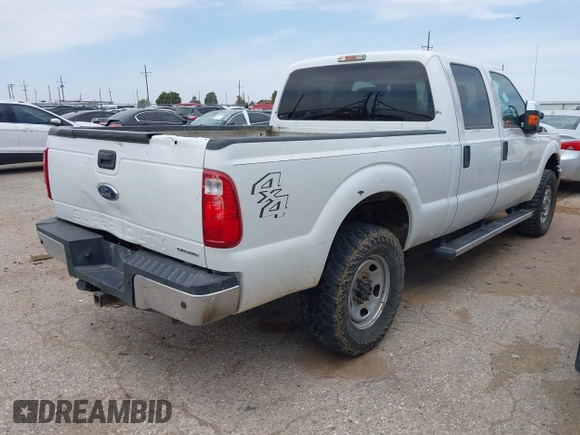 2014 Ford F-250 XL with VIN 1FT7W2B63EEA38018, listed as a IAAI auction lot 42029169 with 135,582 mi miles and . Bid and sale history available at DreamBid. Image 4.