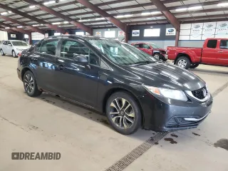 2013 Honda Civic EX with VIN 19XFB2F82DE266792, listed as a Copart auction lot 55680355 with 266,796 mi miles and Clean Title. Bid and sale history available at DreamBid. Image 4.