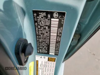 2018 Toyota Prius Two with VIN JTDKBRFU8J3058715, listed as a Copart auction lot 53636015 with 76,808 mi miles and Salvage Title. Bid and sale history available at DreamBid. Image 12.