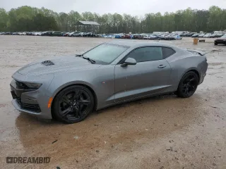 2019 Chevrolet Camaro 2SS with VIN 1G1FH1R74K0139696, listed as a Copart auction lot 52963955 with 90,387 mi miles and Salvage Title. Bid and sale history available at carsss.com. Image 1.