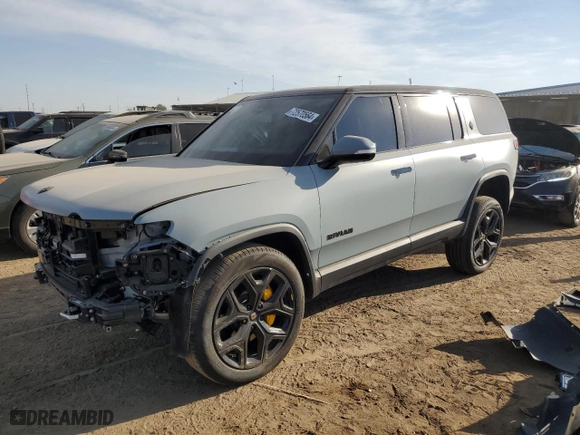 2023 Rivian R1S Adventure with VIN 7PDSGABA0PN022442, listed as a Copart auction lot 72570564 with 8,648 mi miles and Salvage Title. Bid and sale history available at carsss.com. Image 1.