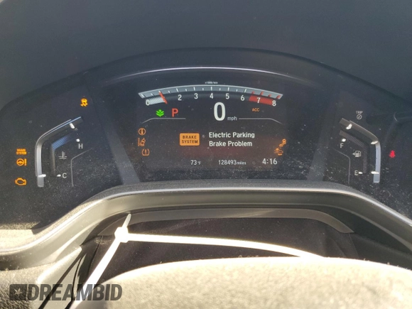 2018 Honda CR-V EX-L with VIN 2HKRW1H88JH501082, listed as a Copart auction lot 47053575 with 128,493 mi miles and Clean Title. Bid and sale history available at DreamBid. Image 9.