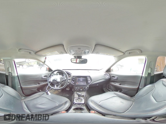 2021 Jeep Compass Limited with VIN 3C4NJDCB0MT572749, listed as a Copart auction lot 59844945 with 105,049 mi miles and Salvage title. Bid and sale history available at DreamBid. Image 16.
