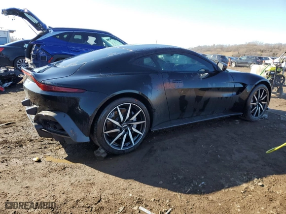 2020 Aston Martin Vantage with VIN SCFSMGAW9LGN03080, listed as a Copart auction lot 49381775 with 47,187 mi miles and Salvage Title. Bid and sale history available at carsss.com. Image 3.