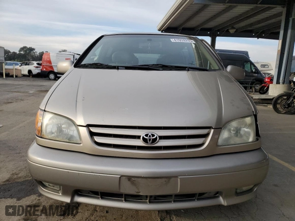 2001 Toyota Sienna LE with VIN 4T3ZF13C71U377701, listed as a Copart auction lot 41959285 with 79,031 mi miles and Salvage Title. Bid and sale history available at carsss.com. Image 5.