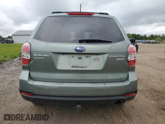 2014 Subaru Forester Premium with VIN JF2SJAEC9EH469712, listed as a Copart auction lot 58833365 with Not provided miles and Salvage title. Bid and sale history available at DreamBid. Image 6.