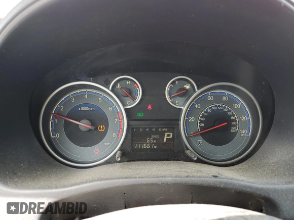2012 Suzuki SX4 LE with VIN JS2YC5A34C6300079, listed as a Copart auction lot 68414434 with 111,661 mi miles and Salvage Title. Bid and sale history available at carsss.com. Image 9.