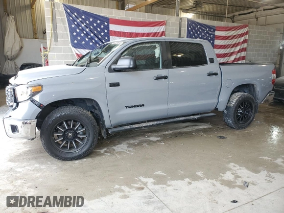 2021 Toyota Tundra 2WD SR5 with VIN 5TFEY5F15MX295508, listed as a Copart auction lot 64151874 with 54,232 mi miles and Salvage Title. Bid and sale history available at carsss.com. Image 1.