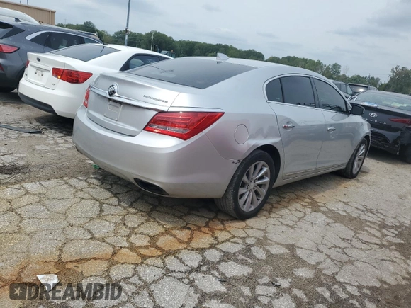 2016 Buick LaCrosse with VIN 1G4GA5G33GF243961, listed as a Copart auction lot 67315534 with 103,860 mi miles and Salvage title. Bid and sale history available at DreamBid. Image 3.