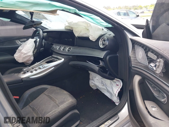 2021 Mercedes-Benz AMG GT 43 z VIN W1K7X5KB0MA039134, wystawiony jako IAAI lot #42129975 z przebiegiem 50 856 mil mil oraz . Historia ofert i sprzedaży dostępna na DreamBid. Obrazek 5.