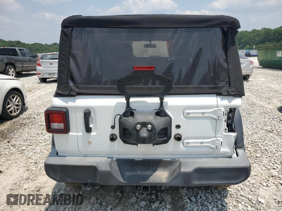 2018 Jeep Wrangler Unlimited Sport S z VIN 1C4HJXDG8JW165597, wystawiony jako Copart lot #59629255 z przebiegiem 73 305 mil mil oraz Szkoda całkowita • Salvage title. Historia ofert i sprzedaży dostępna na DreamBid. Obrazek 6.