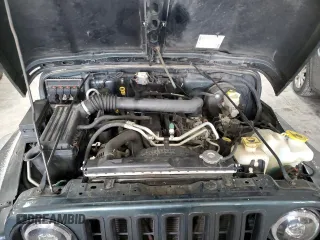 2006 Jeep Wrangler SE with VIN 1J4FA29S36P724699, listed as a Copart auction lot 41764425 with 129,016 mi miles and Salvage Title. Bid and sale history available at carsss.com. Image 13.