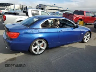2011 BMW 3 Series 335i with VIN WBADX7C57BE261271, listed as a Copart auction lot 46655445 with 98,328 mi miles and Salvage Title. Bid and sale history available at carsss.com. Image 3.