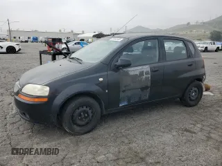 2007 Chevrolet Aveo LS z VIN KL1TD666X7B763715, wystawiony jako Copart lot #52830185 z przebiegiem 145 828 mil mil oraz Tytuł czysty. Historia ofert i sprzedaży dostępna na DreamBid. Obrazek 1.