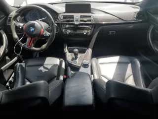 2015 BMW M4 with VIN WBS3R9C5XFK332208, listed as a Copart auction lot 59986204 with 94,316 mi miles and Salvage Title. Bid and sale history available at carsss.com. Image 8.