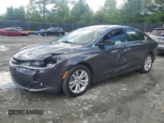 2016 Chrysler 200 Touring z VIN 1C3CCCFB6GN182450, wystawiony jako Copart lot #57018465 z przebiegiem 145 973 mil mil oraz Szkoda całkowita • Salvage title. Historia ofert i sprzedaży dostępna na DreamBid. Obrazek 1.