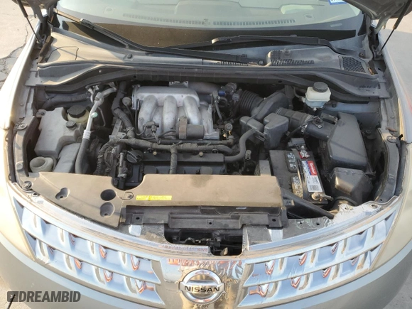 2006 Nissan Murano S with VIN JN8AZ08TX6W412414, listed as a Copart auction lot 68892454 with 152,540 mi miles and Salvage Title. Bid and sale history available at carsss.com. Image 12.
