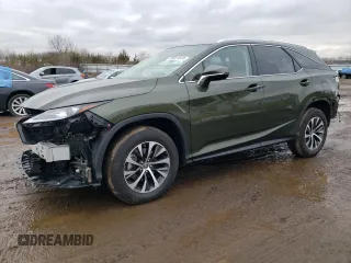 2022 Lexus RX with VIN JTJHZKFA2N2036382, listed as a Copart auction lot 85851614 with 22,431 mi miles and Salvage Title. Bid and sale history available at carsss.com. Image 1.