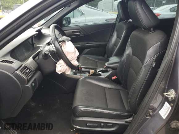 2016 Honda Accord Sport with VIN 1HGCR2F55GA116883, listed as a Copart auction lot 57898515 with 233,007 mi miles and Salvage title. Bid and sale history available at DreamBid. Image 7.