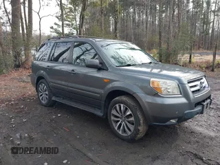 2007 Honda Pilot EX-L with VIN 5FNYF28707B042212, listed as a IAAI auction lot 41478485 with 182,849 mi miles. Bid and sale history available at carsss.com. Image 1.