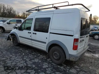 2013 Ford Transit Connect XL with VIN NM0LS6AN2DT141934, listed as a Copart auction lot 82060284 with 104,878 mi miles and Salvage Title. Bid and sale history available at carsss.com. Image 2.