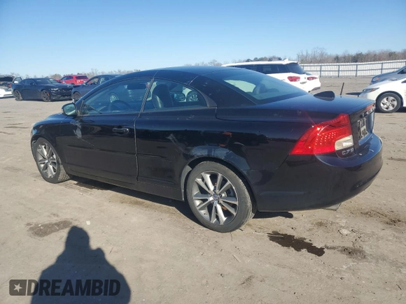 2012 Volvo C70 T5 with VIN YV1672MC3CJ131910, listed as a Copart auction lot 46403165 with 161,270 mi miles and Salvage Title. Bid and sale history available at carsss.com. Image 2.