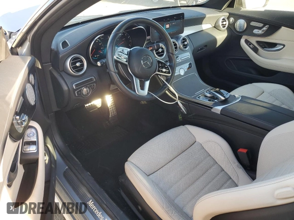 2023 Mercedes-Benz C 300 with VIN W1KWJ8DB2PG125672, listed as a Copart auction lot 61200474 with 11,699 mi miles and Salvage Title. Bid and sale history available at DreamBid. Image 8.