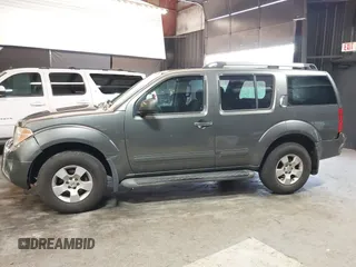 2005 Nissan Pathfinder SE with VIN 5N1AR18U95C730255, listed as a IAAI auction lot 41610769 with 154,252 mi miles. Bid and sale history available at carsss.com. Image 14.