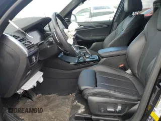 2023 BMW X3 xDrive30i with VIN 5UX53DP07P9S81101, listed as a Copart auction lot 50319775 with 12,378 mi miles and Salvage Title. Bid and sale history available at carsss.com. Image 7.
