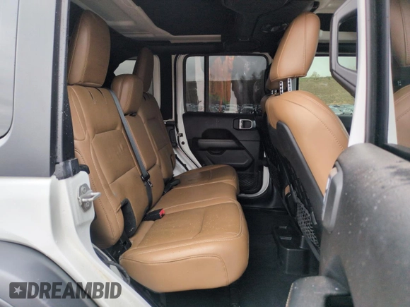 2020 Jeep Wrangler Unlimited Rubicon z VIN 1C4HJXFN1LW335751, wystawiony jako Copart lot #54242215 z przebiegiem 74 961 mil mil oraz Szkoda całkowita • Salvage title. Historia ofert i sprzedaży dostępna na DreamBid. Obrazek 12.