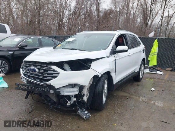 2020 Ford Edge SEL with VIN 2FMPK4J96LBA70677, listed as a IAAI auction lot 41212603 with 30,295 mi miles. Bid and sale history available at carsss.com. Image 2.