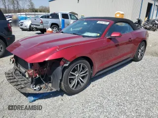 2017 Ford Mustang EcoBoost Premium with VIN 1FATP8UH7H5267437, listed as a Copart auction lot 50747185 with 6,779 mi miles and Salvage Title. Bid and sale history available at carsss.com. Image 1.