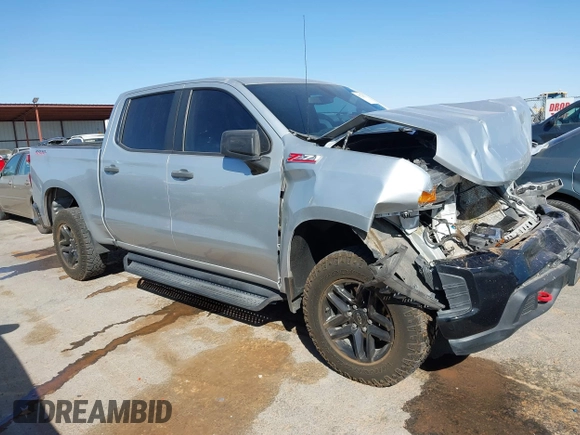 2020 Chevrolet Silverado 1500 Custom Trail Boss with VIN 1GCPYCEFXLZ122516, listed as a IAAI auction lot 41753676 with 81,507 mi miles and . Bid and sale history available at DreamBid. Image 13.