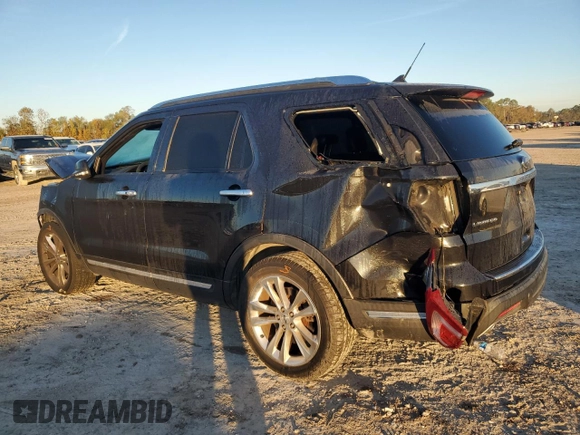 2019 Ford Explorer Limited with VIN 1FM5K7FH5KGB53033, listed as a Copart auction lot 84817574 with 71,150 mi miles and Salvage title. Bid and sale history available at DreamBid. Image 2.