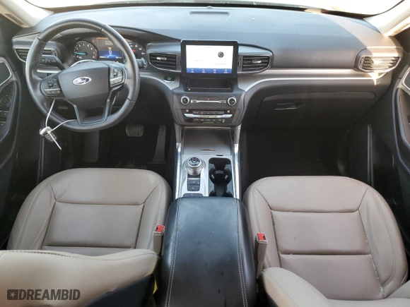 2020 Ford Explorer XLT with VIN 1FMSK7DH5LGA76610, listed as a Copart auction lot 45234855 with 46,205 mi miles and Salvage Title. Bid and sale history available at carsss.com. Image 8.