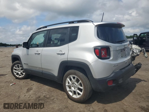 2020 Jeep Renegade Latitude with VIN ZACNJBBB2LPL39688, listed as a Copart auction lot 61492495 with 76,857 mi miles and Salvage title. Bid and sale history available at DreamBid. Image 2.