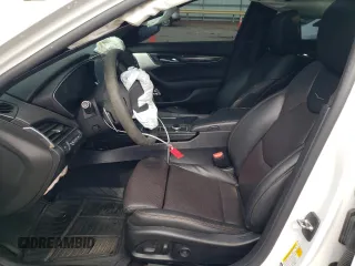 2020 Cadillac CT5 V-Series with VIN 1G6DV5RW3L0136282, listed as a Copart auction lot 60639485 with 47,882 mi miles and Salvage title. Bid and sale history available at DreamBid. Image 7.