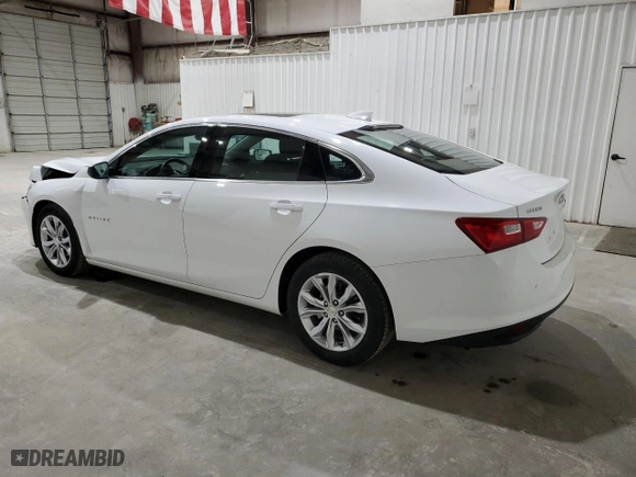 2024 Chevrolet Malibu LT with VIN 1G1ZD5ST8RF152756, listed as a Copart auction lot 52728975 with 34,355 mi miles and Salvage Title. Bid and sale history available at carsss.com. Image 2.