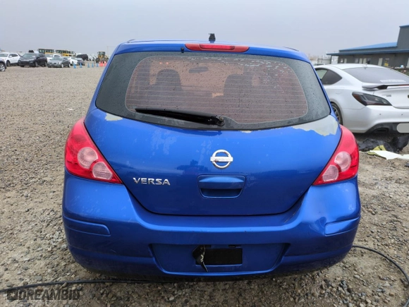 2010 Nissan Versa 1.8 S with VIN 3N1BC1CP2AL455096, listed as a Copart auction lot 49066795 with 92,555 mi miles and Non Repairable. Bid and sale history available at carsss.com. Image 6.