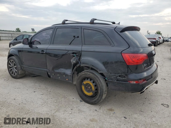 2015 Audi Q7 Premium Plus z VIN WA1LGAFE4FD020958, wystawiony jako Copart lot #60731645 z przebiegiem 105 978 mil mil oraz Szkoda całkowita • Salvage title. Historia ofert i sprzedaży dostępna na DreamBid. Obrazek 2.