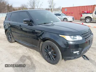 2016 Land Rover Range Rover Sport SE with VIN SALWG2PF0GA586823, listed as a IAAI auction lot 41884291 with 116,868 mi miles and . Bid and sale history available at DreamBid. Image 1.