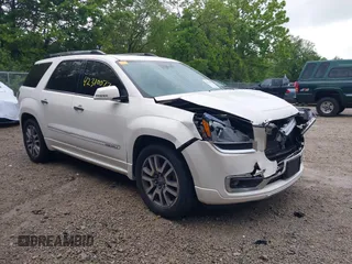 2014 GMC Acadia Denali z VIN 1GKKVTKD4EJ362334, wystawiony jako IAAI lot #42310077 z przebiegiem 92 883 mil mil oraz . Historia ofert i sprzedaży dostępna na DreamBid. Obrazek 1.
