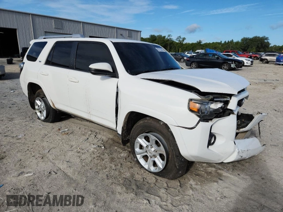 2017 Toyota 4Runner SR5 with VIN JTEZU5JR2H5164723, listed as a Copart auction lot 62733325 with 135,353 mi miles and Salvage title. Bid and sale history available at DreamBid. Image 4.