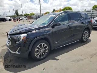 2019 GMC Terrain SLT with VIN 3GKALPEX8KL210348, listed as a Copart auction lot 54654125 with 80,538 mi miles and Salvage Title. Bid and sale history available at carsss.com. Image 1.