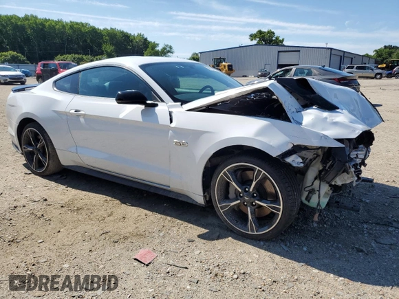 2017 Ford Mustang GT with VIN 1FA6P8CF1H5301742, listed as a Copart auction lot 60895665 with 100,120 mi miles and Salvage title. Bid and sale history available at DreamBid. Image 4.
