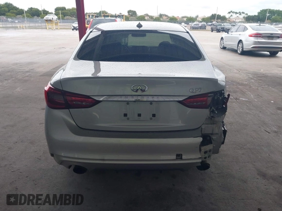 2020 Infiniti Q50 Luxe with VIN JN1EV7AP4LM206062, listed as a IAAI auction lot 41208388 with 64,621 mi miles and . Bid and sale history available at DreamBid. Image 17.