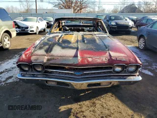 1969 Chevrolet Malibu с VIN 136679B346377, выставлен на аукционе Copart как лот 86370694 с пробегом Не указан миль и Списание • Salvage title. История ставок и продаж доступна на DreamBid. Изображение 5.