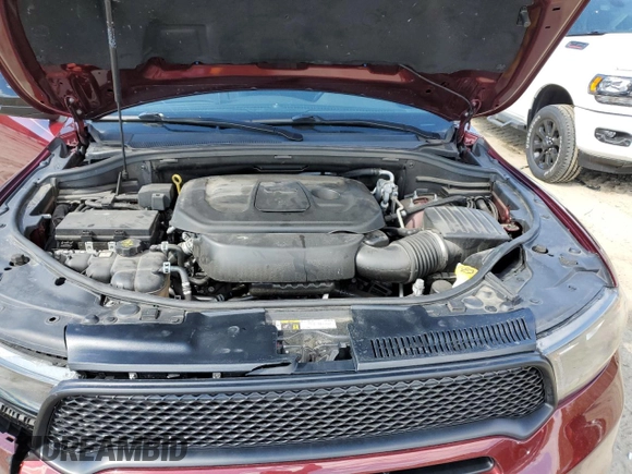 2020 Dodge Durango GT Plus with VIN 1C4RDJDG1LC186112, listed as a Copart auction lot 47263365 with 110,266 mi miles and Salvage title. Bid and sale history available at DreamBid. Image 14.
